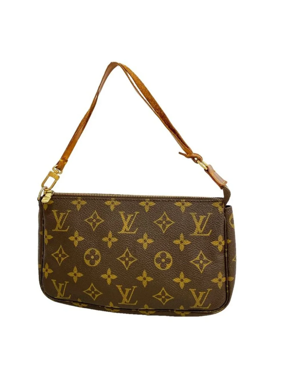 Louis Vuitton Pouch Monogram Pochette Accessoires Brown